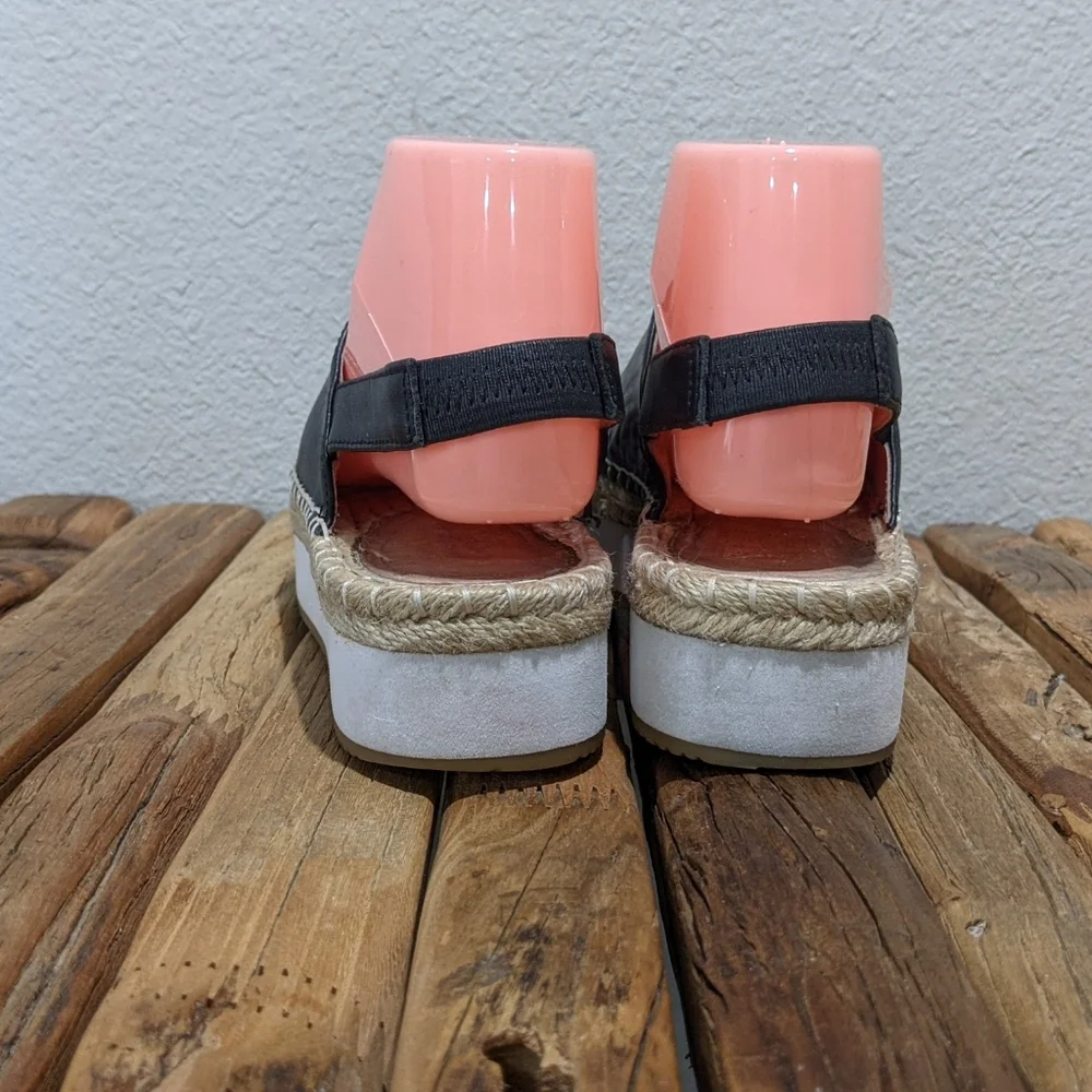 Shellys London Denise Espadrille Flatform Sandals